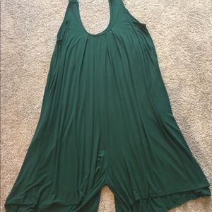 Latched mama emerald romper